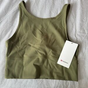 Lululemon Sage Green Power Pivot Tank